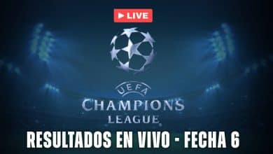 Champions League - resultados en vivo