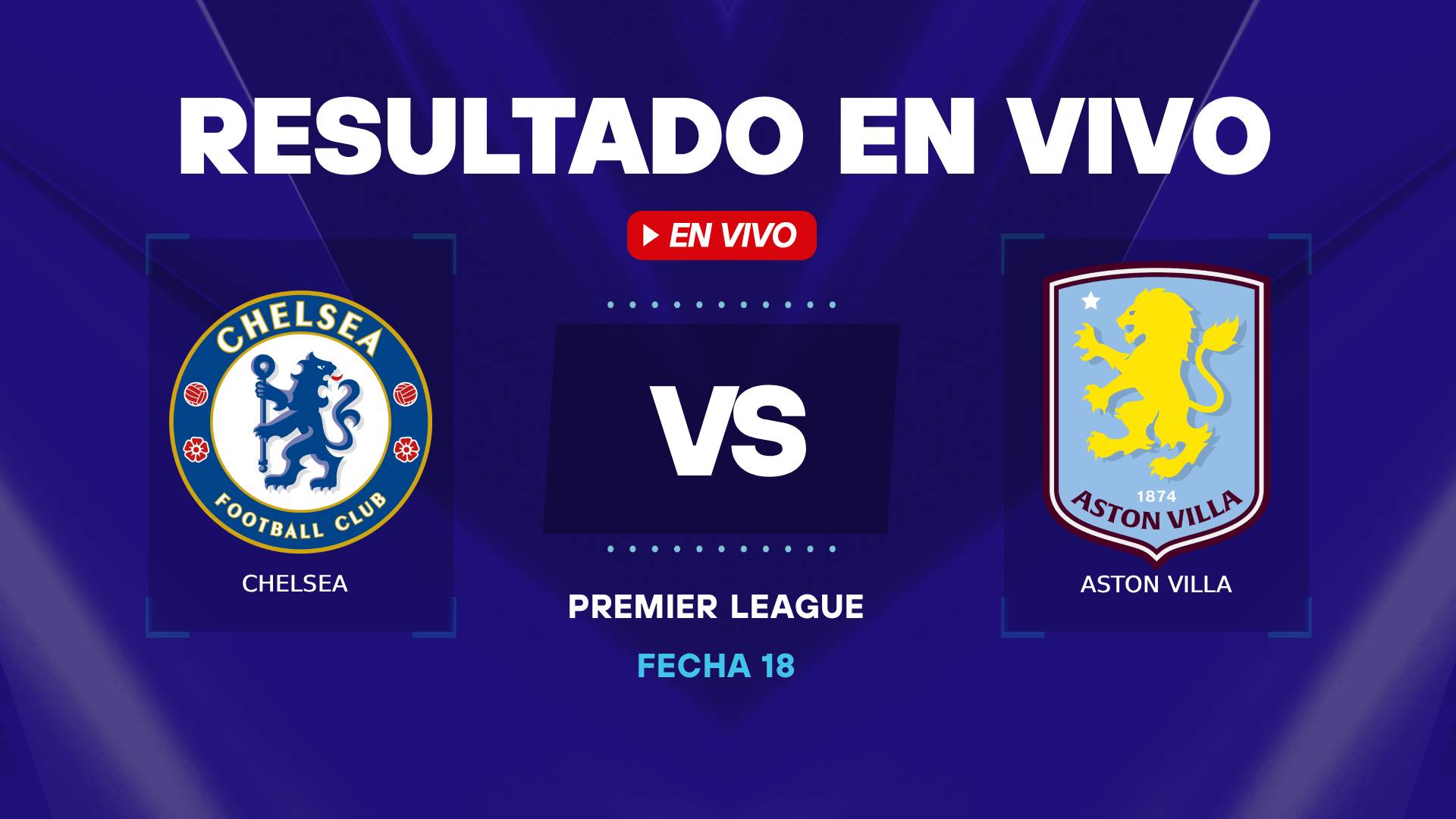Chelsea vs Aston Villa resultado