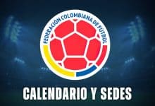 Colombia sedes calendario mundial