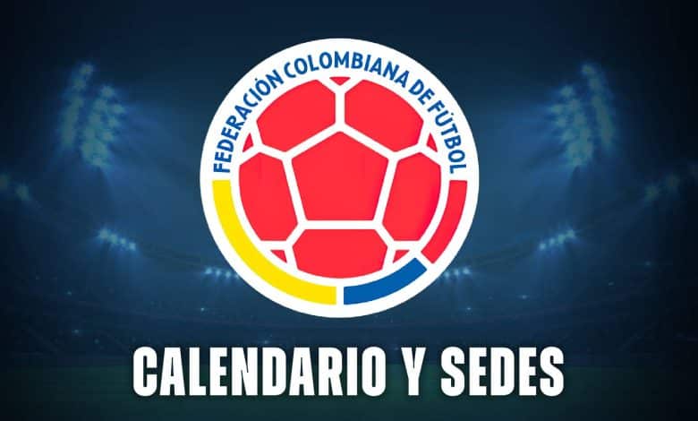 Colombia sedes calendario mundial