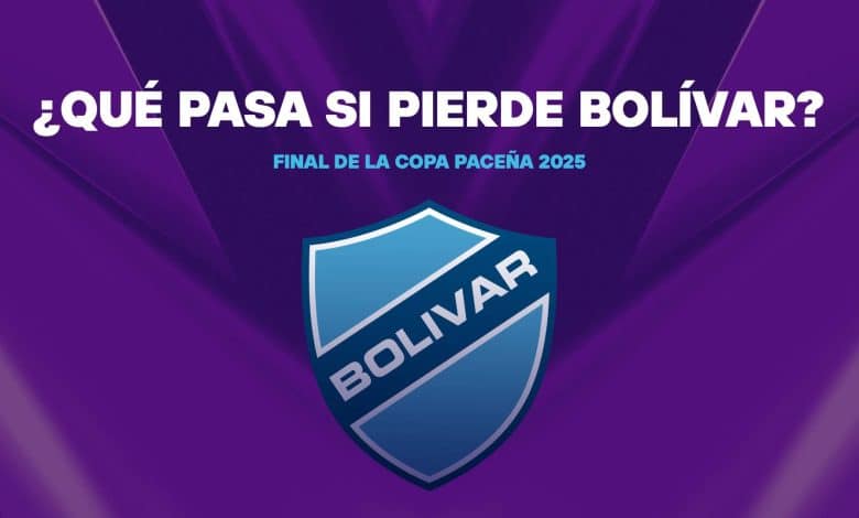 Copa Paceña que pasa si pierde Bolívar