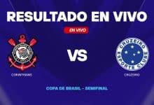 Corinthians vs Cruzeiro resultado en vivo