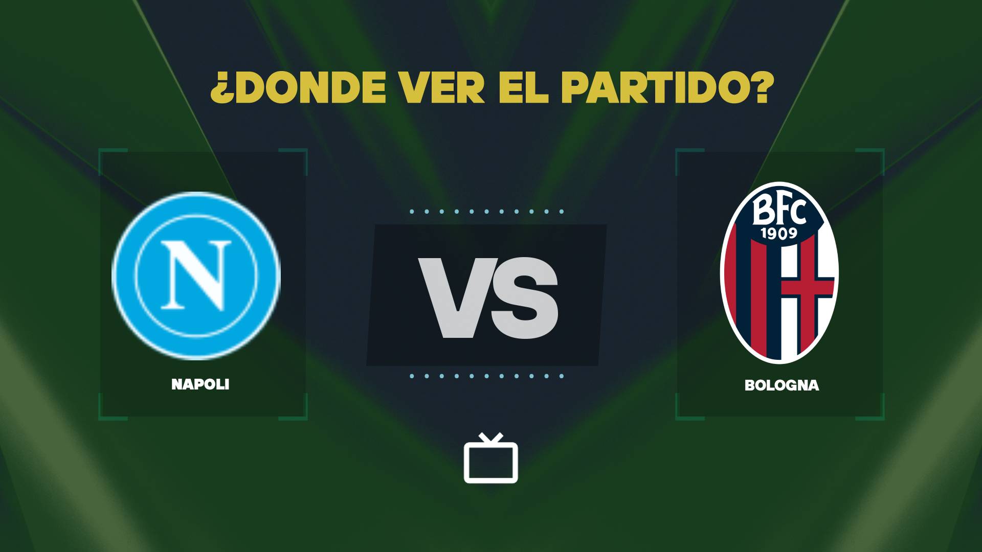 Qué canal pasa Napoli vs Bologna hoy: dónde ver GRATIS y EN VIVO la Supercopa Italiana