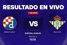 Dinamo Zagreb vs Betis - EN VIVO
