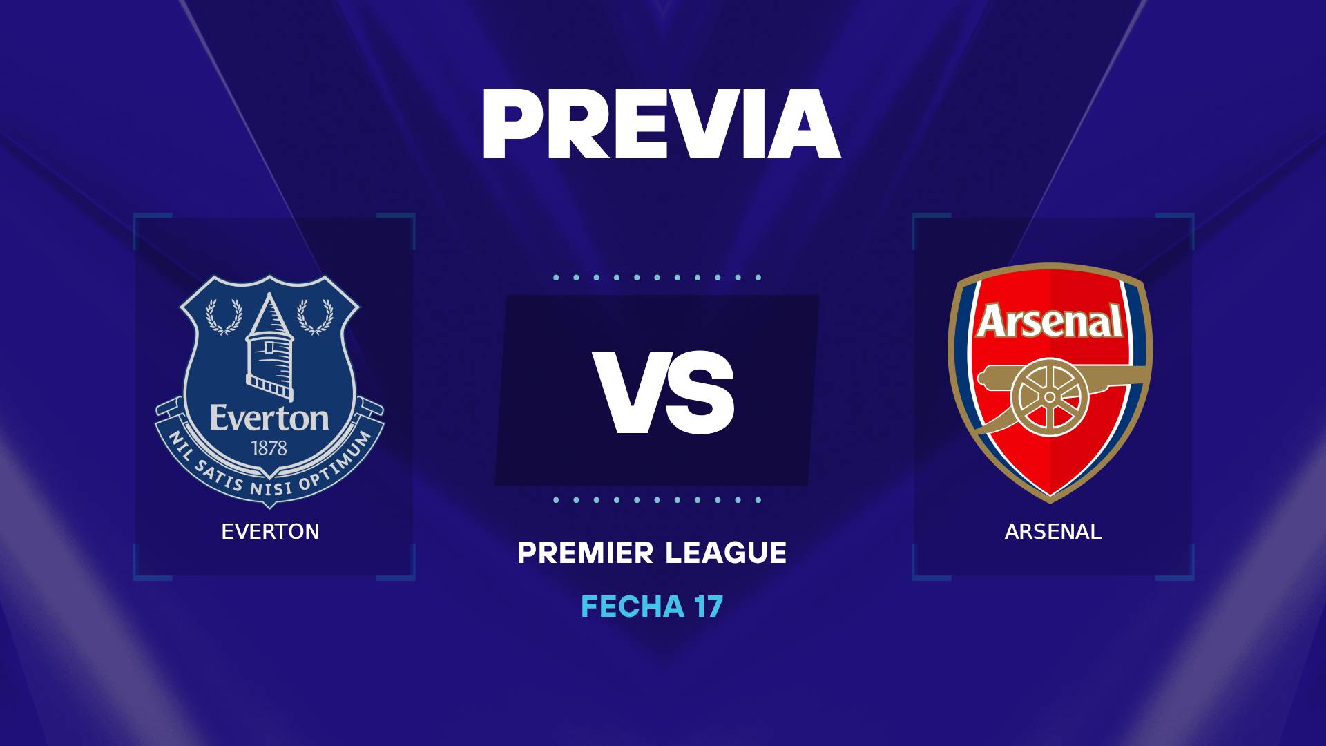 Everton vs Arsenal resultado en vivo