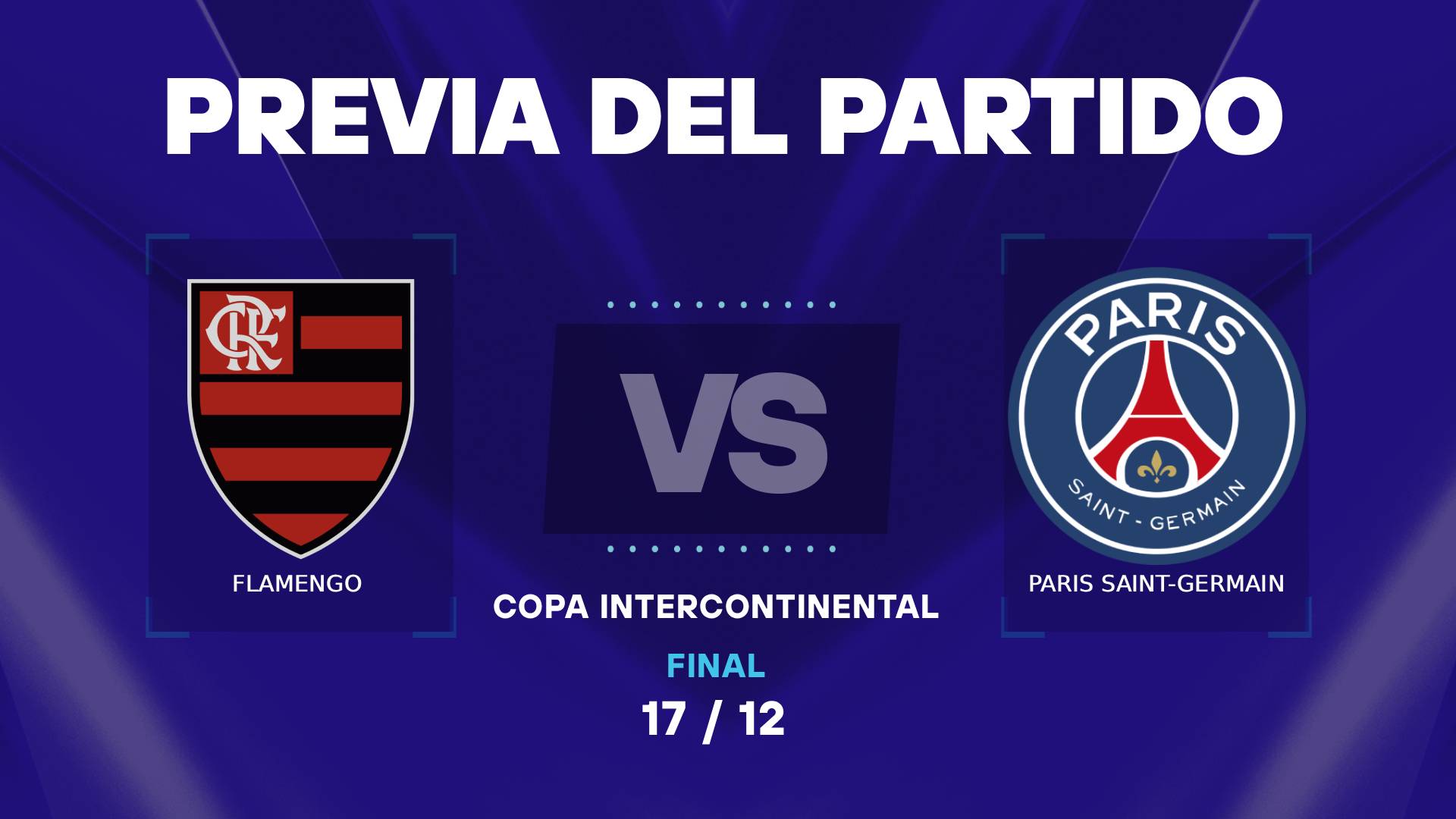 Flamengo vs PSG previa del partido