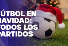 Fútbol en Navidad partidos de hoy