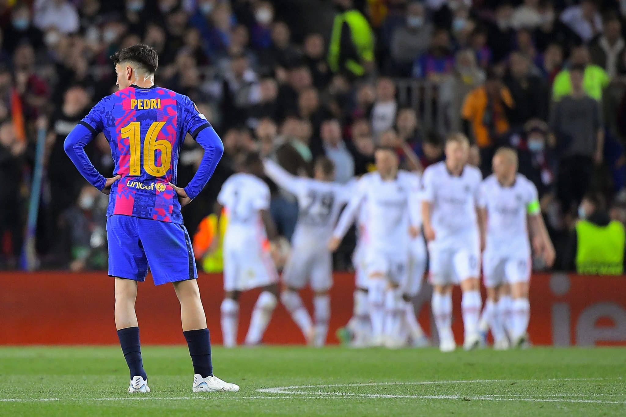 Barcelona vs Frankfurt: última vez en el Camp Nou (Getty Images)