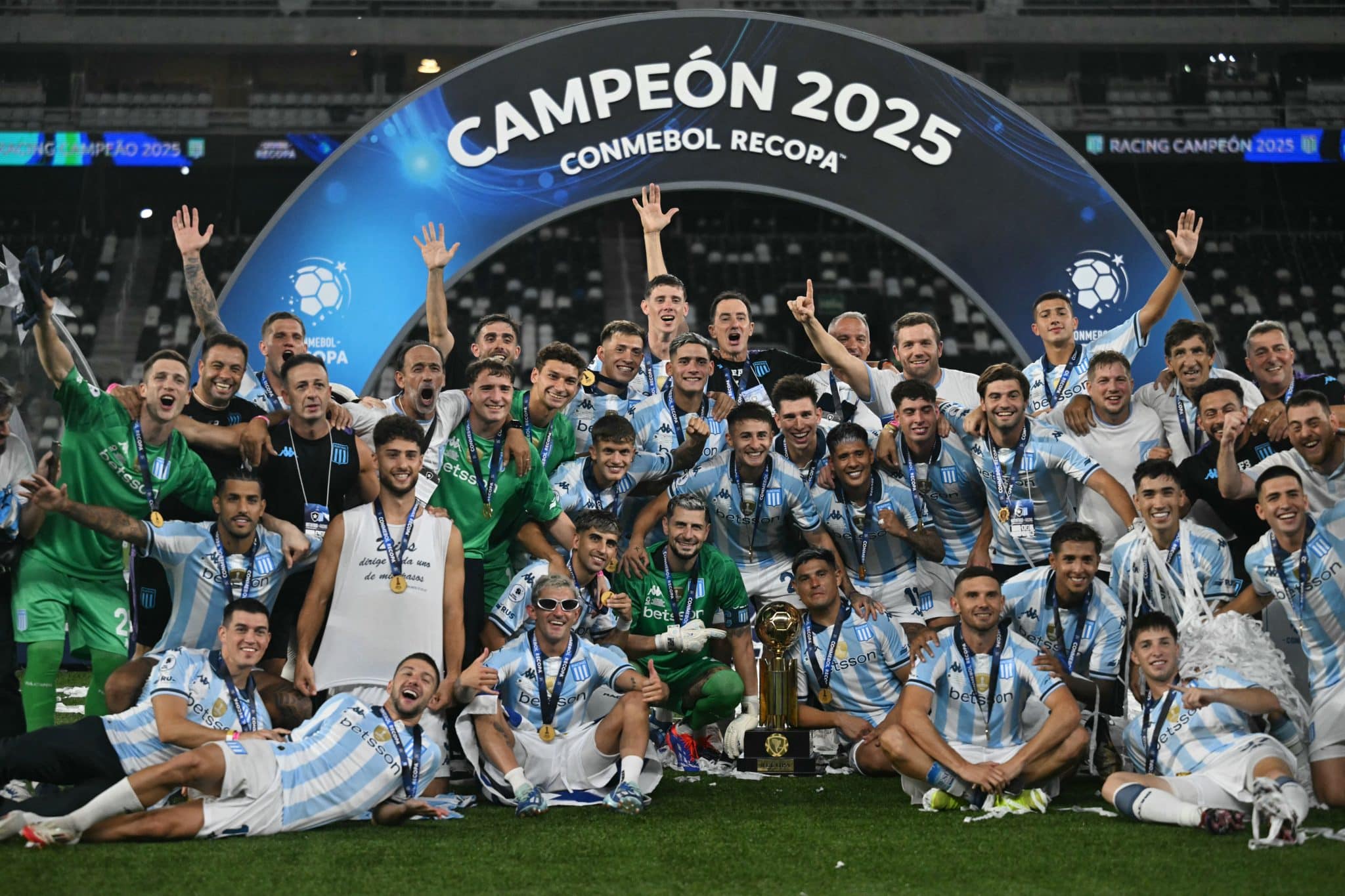 Todos los títulos en la historia de Racing (Getty Images)