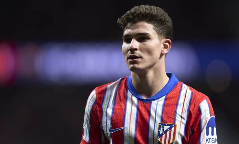 Julián Álvarez: probabilidades de jugar vs Atlético Baleares por Copa del Rey (Getty Images)