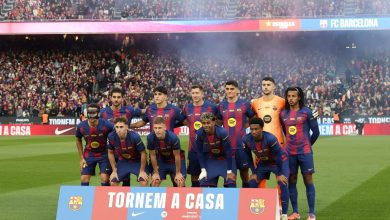 Posiciones de Barcelona previo al partido vs Atlético de Madrid (Getty Images)