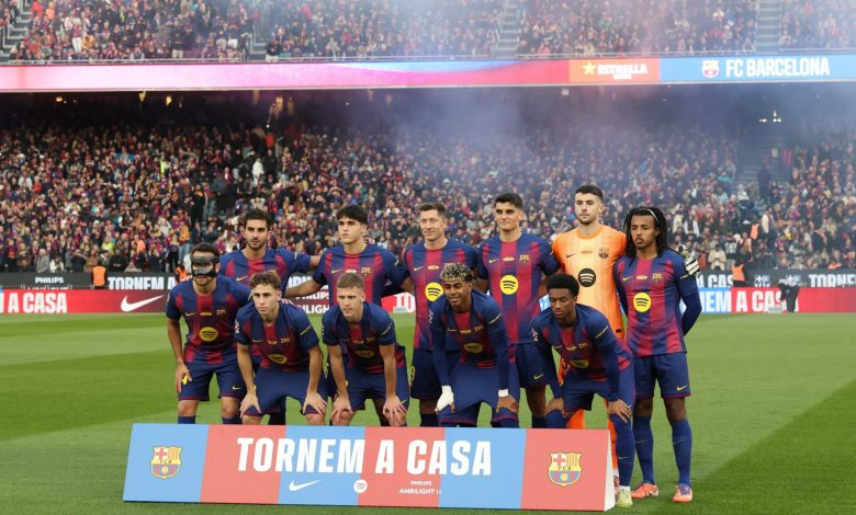 Posiciones de Barcelona previo al partido vs Atlético de Madrid (Getty Images)