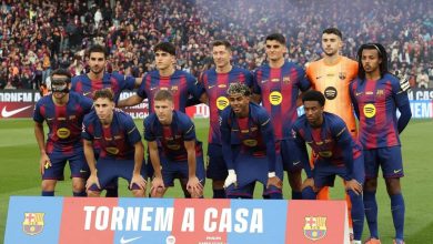 Posiciones de Barcelona previo al partido vs Atlético de Madrid (Getty Images)