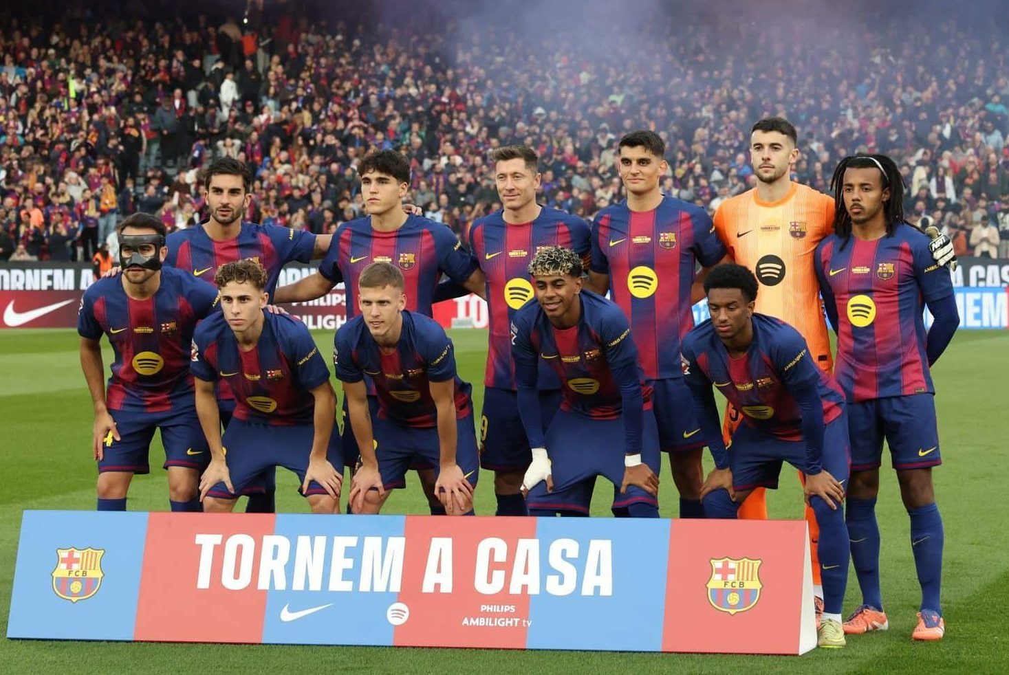 Posiciones de Barcelona previo al partido vs Atlético de Madrid (Getty Images)
