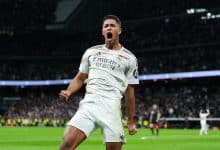 Jude Bellingham: así fue el gol para abrir el marcador vs Sevilla (Getty Images)