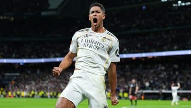 Jude Bellingham: así fue el gol para abrir el marcador vs Sevilla (Getty Images)