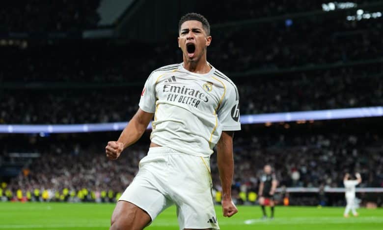 Jude Bellingham: así fue el gol para abrir el marcador vs Sevilla (Getty Images)