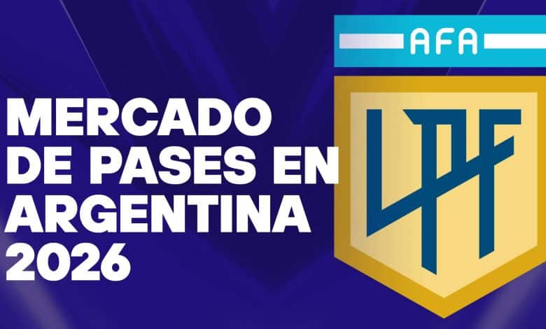 Mercado de pases - Liga Profesional - Argentina 2026
