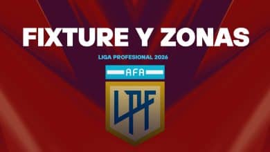 Liga Profesional 2026 fixture y zonas