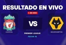 Liverpool vs Wolverhampton resultado en vivo