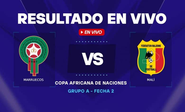 Marruecos vs Mali resultado en vivo