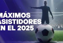 Máximos asistidores 2025