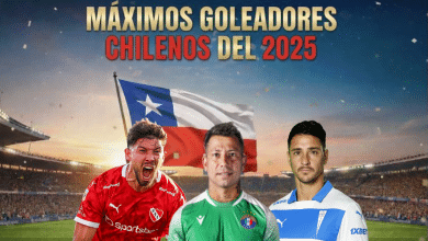 Máximos goleadores chilenos 2025