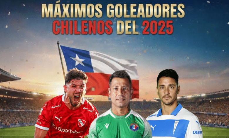 Máximos goleadores chilenos 2025