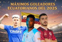 Máximos goleadores ecuatorianos