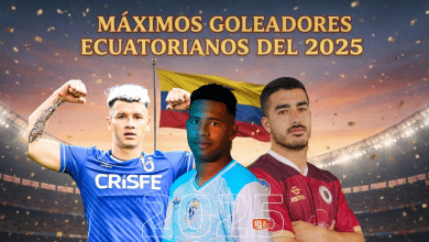 Máximos goleadores ecuatorianos