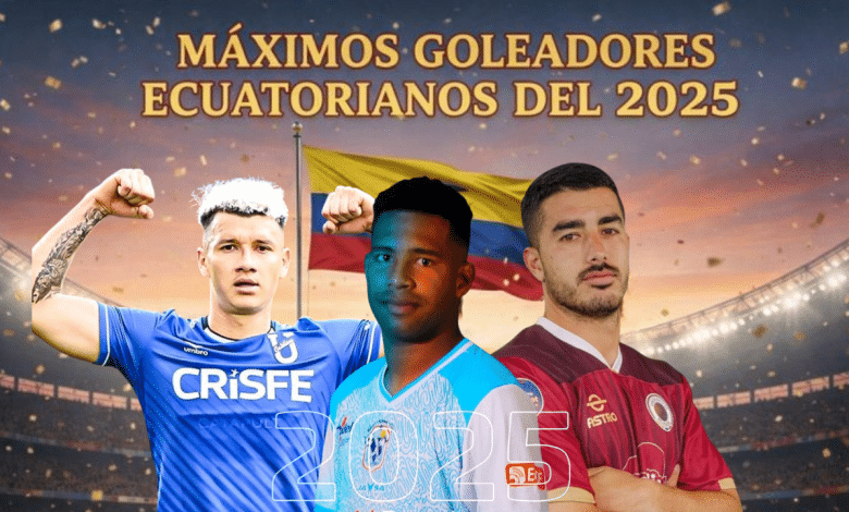 Máximos goleadores ecuatorianos