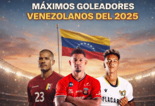 Máximos goleadores venezolanos 2025