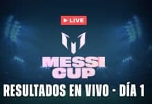 Messi Cup Dia 1 - resultados en vivo