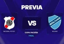 Nacional Potosí vs Bolívar final Copa Paceña