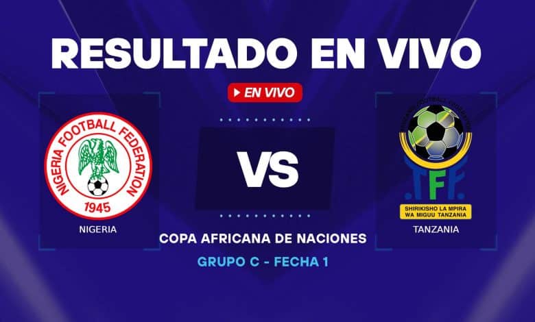Nigeria vs Tanzania Copa Africana