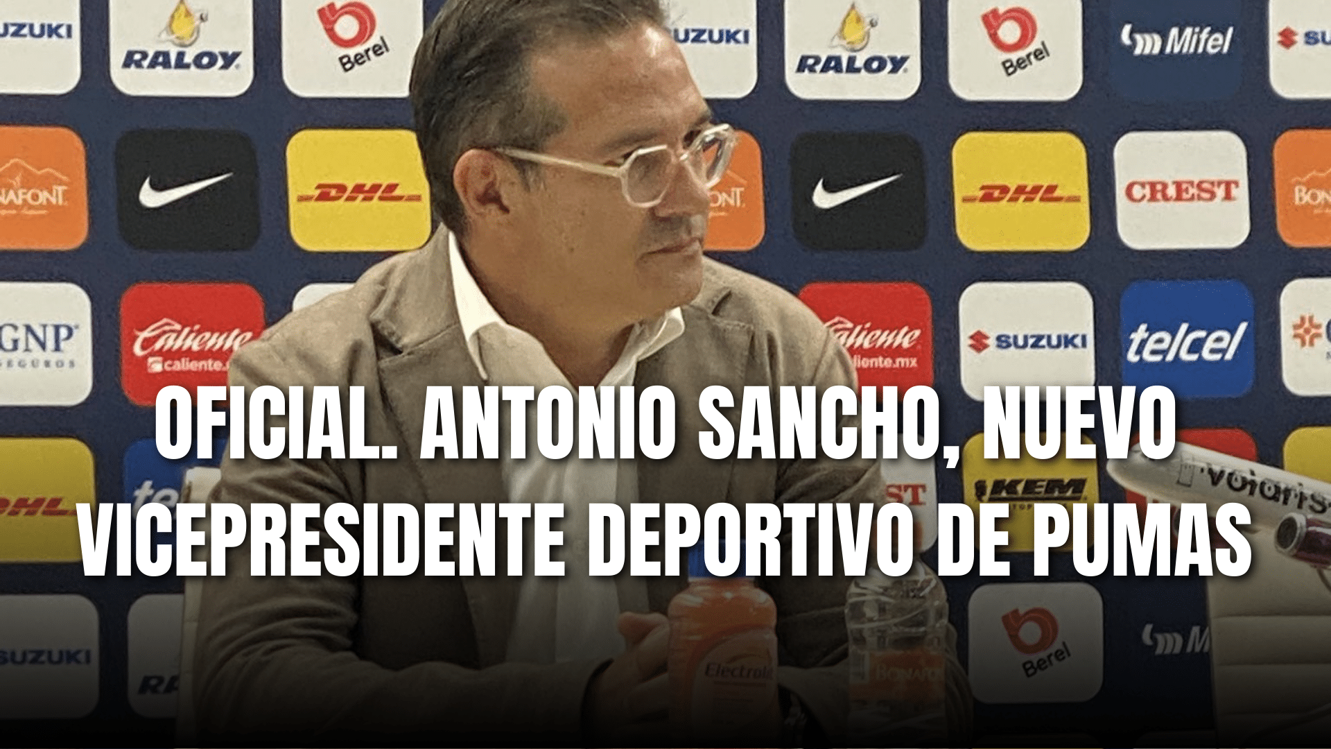 PORTADA_Antonio Sancho nuevo Director Deportivo de Pumas UNAM