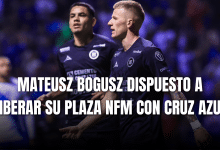 PORTADA_Mateusz Bogusz dispuesto a dejar su plaza NFM con Cruz Azul