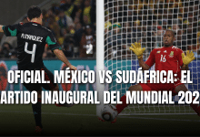PORTADA_Oficial México vs Sudáfrica partido inaugural 2026