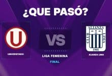 Qué pasó en el Universitario vs Alianza Lima por la final de la Liga Femenina