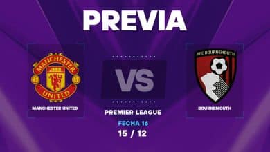 Manchester United vs Bournemouth: donde ver y posibles formaciones por la Premier League