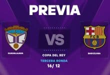 Guadalajara vs Barcelona: cuando juegan y horarios para el duelo por Copa del Rey