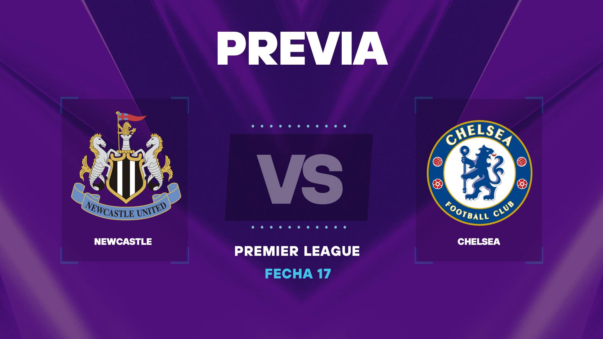 Newcastle vs Chelsea: donde ver y posibles formaciones de la Premier League