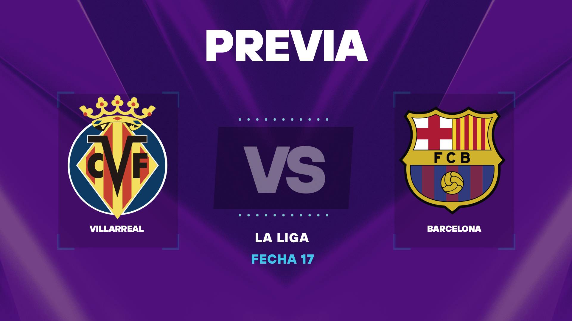 Villarreal vs Barcelona: donde ver y horarios del duelo por La Liga
