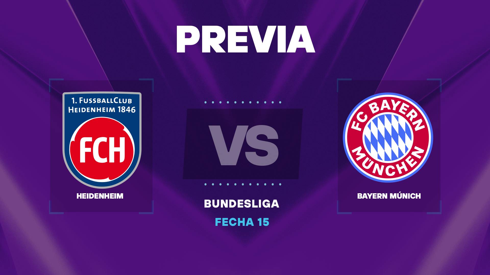 Heidenheim vs Bayern Munich: donde ver y posibles formaciones por la Bundesliga