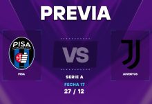 Pisa vs Juventus: cuando juegan y horarios del partido por Serie A
