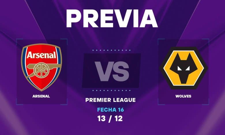 Arsenal vs Wolves: cuando juegan y donde ver el partido por Premier League