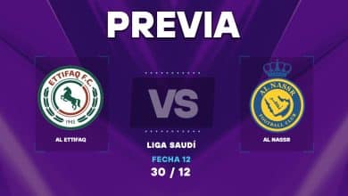 Al Ettifaq vs Al Nassr: donde ver y horarios del partido por Liga Saudí