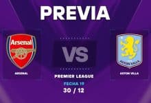 Arsenal vs Aston Villa: cuando juegan y donde ver el partido por Premier League
