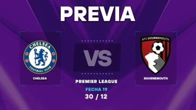 Chelsea vs Bournemouth: cuando juegan y donde ver el partido de Premier League