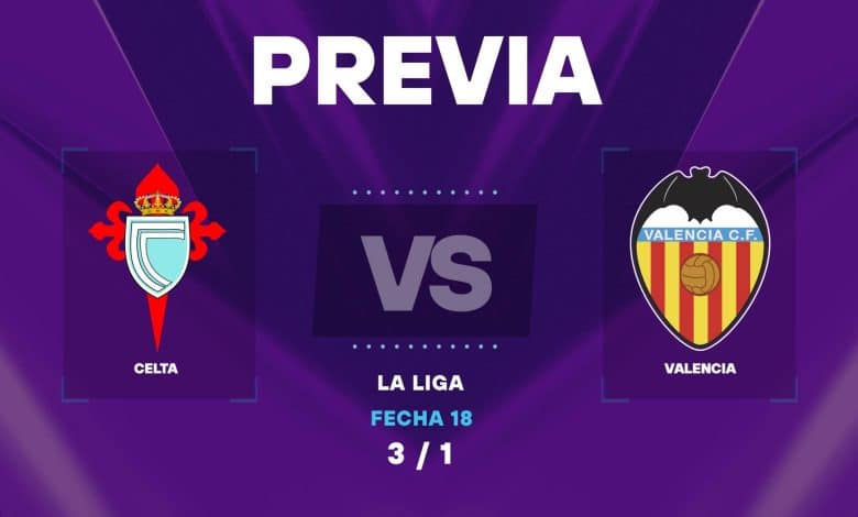 Celta vs Valencia: horarios y posibles formaciones por el duelo en La Liga